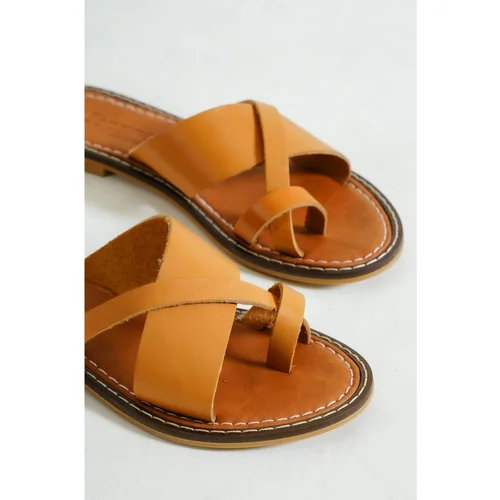 Capone Outfitters Mules - Brown - Flat