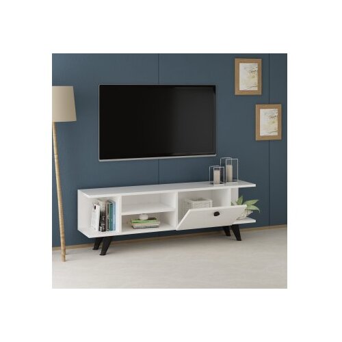 Hanah home tv polica idil white Cene