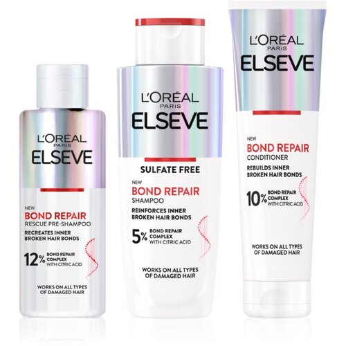L´Oréal Paris Elseve Bond Repair ekonomično pakiranje za kosu 3 kom Cijene