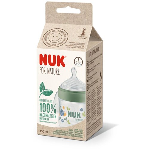 Nuk plastična bočica For Nature bočica 150ml temp S Slike