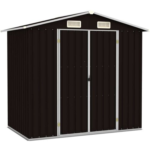  Vrtna lopa rjava 205x129x183 cm pocinkano jeklo - - Rjava - 37.88 - N/A - 2025-vidaXL-TOPSELLER Cene