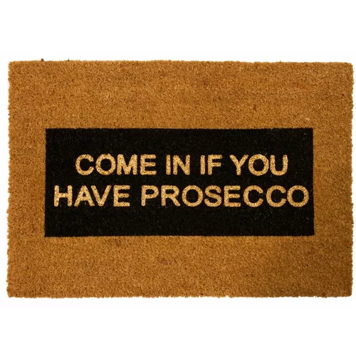 Artsy Doormats otirač ​od prirodnih kokosovih vlakana Come In If you Have Prosecco Glitter, 40 x 60 cm