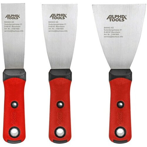 ALPHA TOOLS Set lopatk (3 -del.) Slike