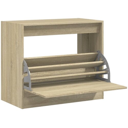 Maison Chic Omarica za obutev - Kopa za čevlje sonoma hrast 80x42x69 cm inženirski les, (21777396) Slike