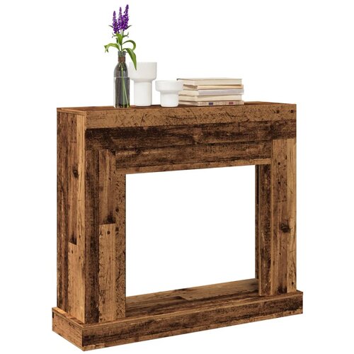 vidaXL Okvir za kamin boja drva 100x30x87,5 cm od konstruiranog drva Cijene