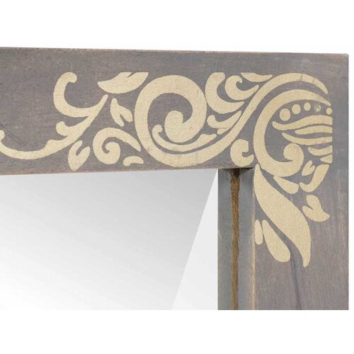  Zrcalo za kupaonicu s ogledalom Siva 70 x 50 x 2,5 cm Slike
