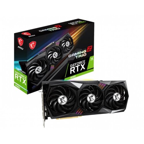 MSI nVidia GeForce RTX 3080 12GB 384bit RTX 3080 GAMING Z TRIO 12G LHR grafička kartica Slike