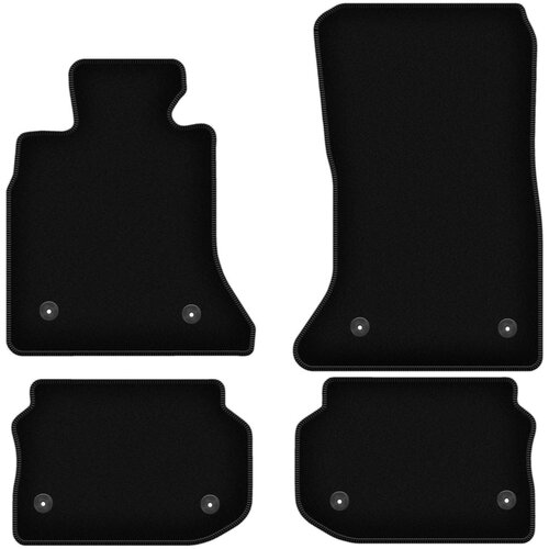 Wielganizator Osnovne črne velur preproge za: BMW 5 F10 limuzina (VELCRO) (2010-2013), (22128679) Cene