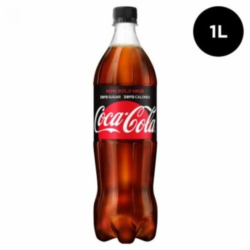 Coca-Cola zero gazirani sok 1L pet Slike