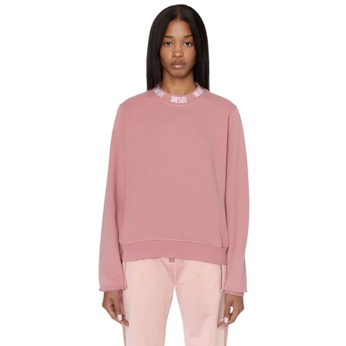 Diesel Sweatshirt - F-REGGY-JAC SWEAT-SHIRT pink