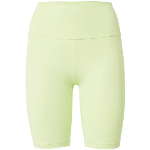Adidas Športne hlače 'Optime Bike' svetlo zelena / bela