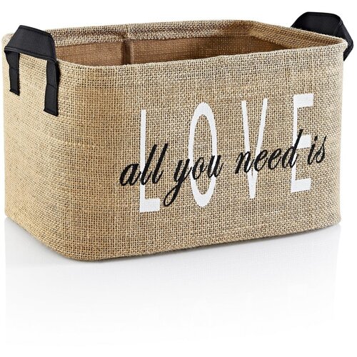 Mioli Decor Ko&amp;scaron;ara za skladi&amp;scaron;tenje od jute 30x22x30 cm &amp;ndash; Slike