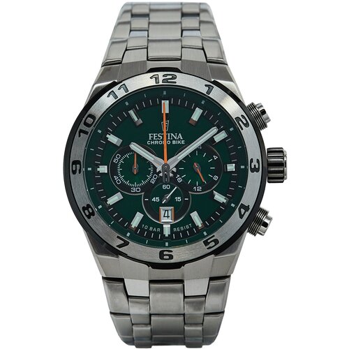 Festina Ročna ura 20670/2 Silver/Green Cene