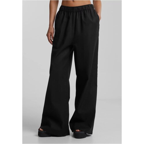 Urban Classics Women&amp;#039;s wide-legged trousers - black Slike