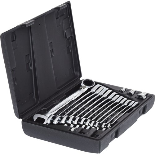 Ks Tools GEARplus Ratchet Ring Spanner-Set 503.4666 Slike