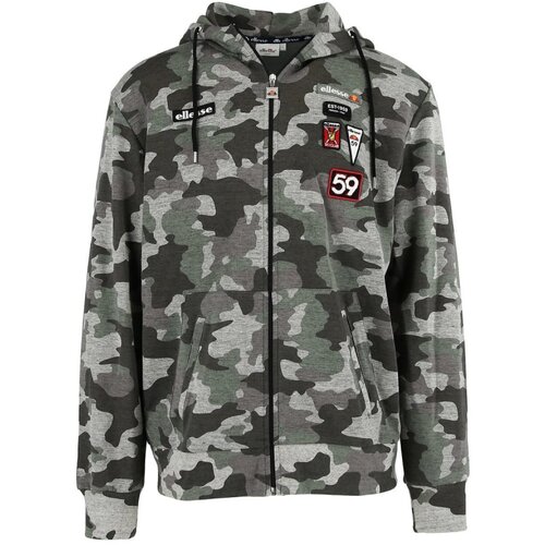 Ellesse Muški duks sa rajsferšlusom Levi Heritage ELO183123-34 sivi Slike