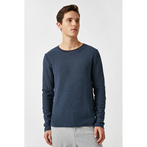 Koton Men's Navy Blue Sweater Cene