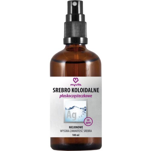 MyVita Colloidal silver 50 ppm čistilni tonik z regeneracijskim učinkom 100 ml Cene