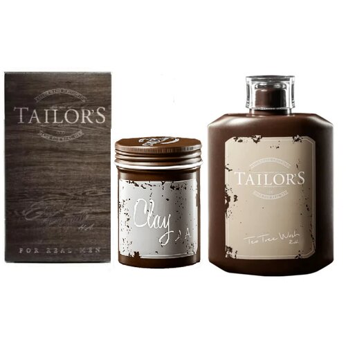 Tailors set od 3 proizvoda - muški parfem, šampon i clay za kosu Slike