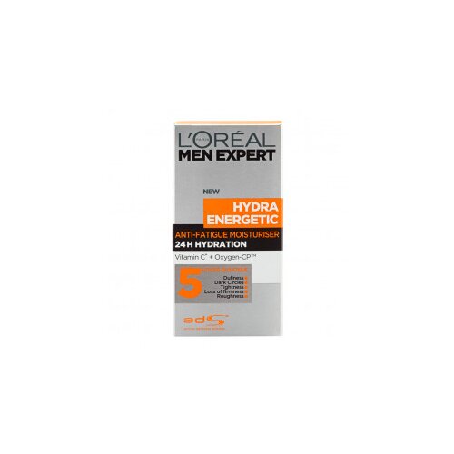 L&amp;acute;Or&amp;eacute;al Paris men expert hydra energetic daily moisturising lotion vlažilna krema za utrujeno kožo 50 ml za mo&amp;scaron;ke Slike