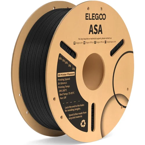 Elegoo ASA Black - 1,75 mm / 1000 g