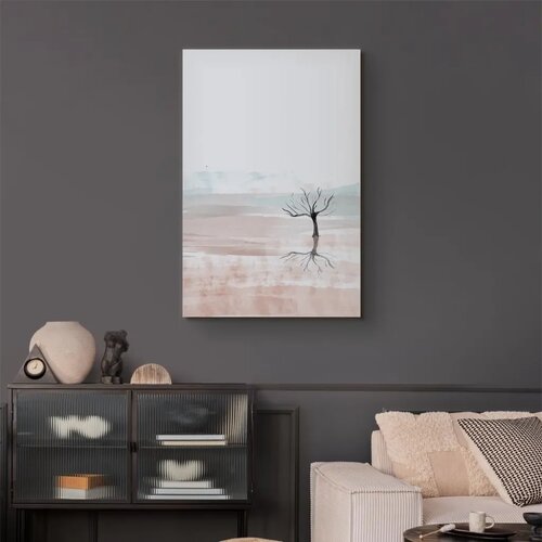  Slika - Watercolor Landscape (1 Part) Vertical 20x30 Akustična Slike