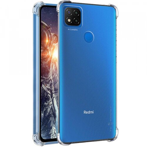 Onasi Silikonski ovitek ANTISHOCK za Xiaomi Redmi 9C - prozoren Cene