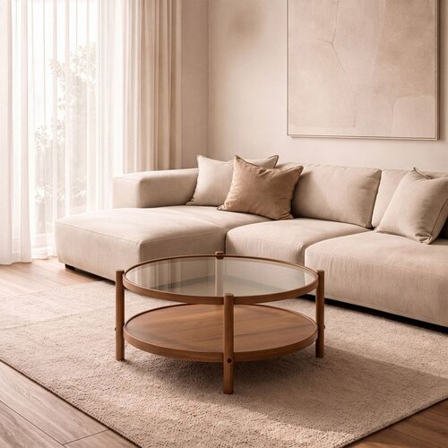 Hanah home klub sto Monza 80, 80 cm, orah Cene