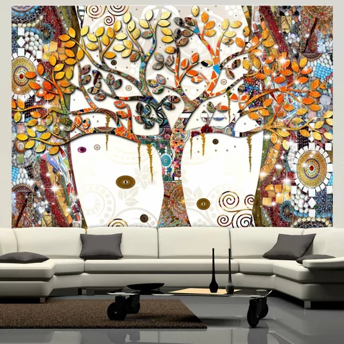  Samoljepljiva foto tapeta - Decorated Tree 441x315