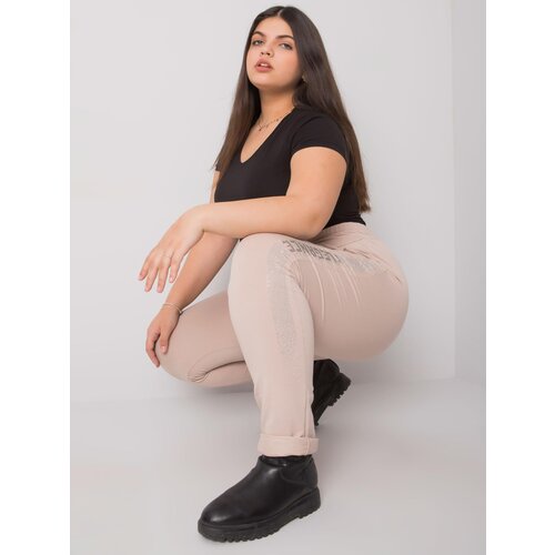 RELEVANCE Sweatpants-RV-DR-6897.53-beige Cene