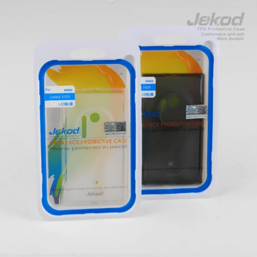 Jekod silikonski ovitek Nokia Lumia 1020 prozoren TPU/T + ZaÅ¡Äitna folija