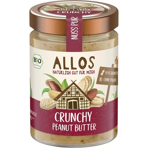 Allos Bio Peanut Butter Crunchy - 310 g Cene