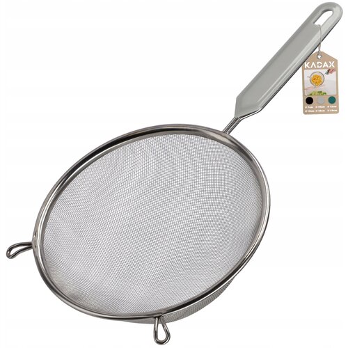 KADAX Kuhinjsko cedilo/cedilo z ročajem iz jekla za presejanje moke, gosto 16 cm, (5000354654) Cene
