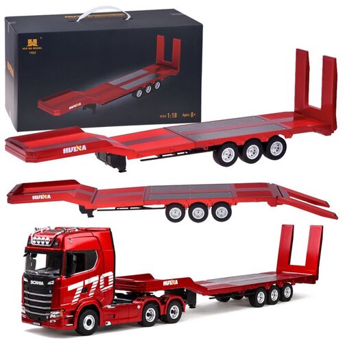  Prikolica za kamion Scania na daljinski Slike