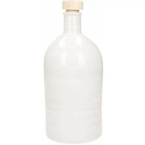Brandani bijela keramička boca za ulje Maiolica, 500 ml