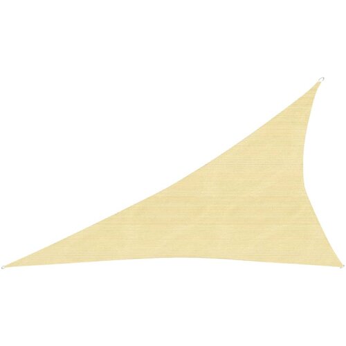 vidaXL Senčno jadro 160 g/m² bež 3x4x5 m HDPE, (20965701) Cene