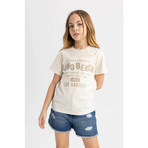 Defacto Girl Regular Fit Printed T-Shirt Cene