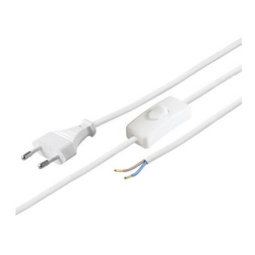 Strujni kabel sa prekidačem 1,5m N2K-WH/VDE beli Cene