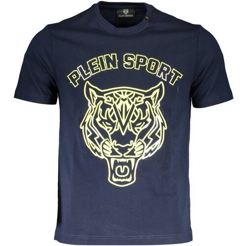 Plein Sport SHORT SLEEVE T-SHIRT MEN BLUE Slike