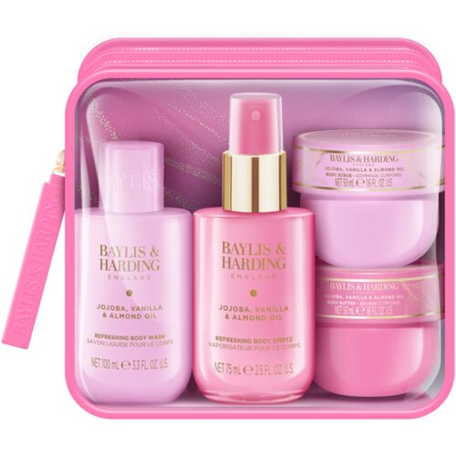 Baylis & Harding Jojoba, Vanilla & Almond Oil darilni set za pot Cene