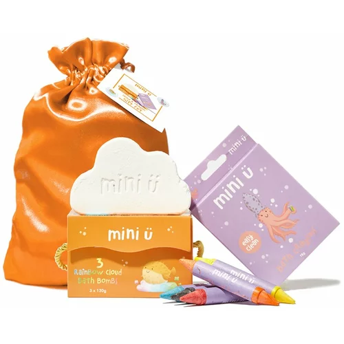 Mini-U Gift Set Crayons & Clouds darilni set (za otroke)