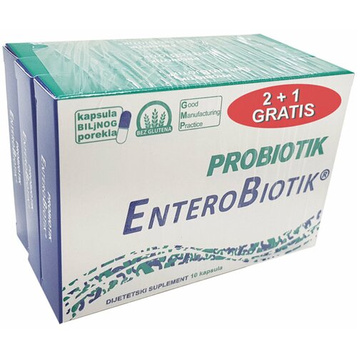 probiotik Enterobiotik Caps A10 2+1 gratis Slike