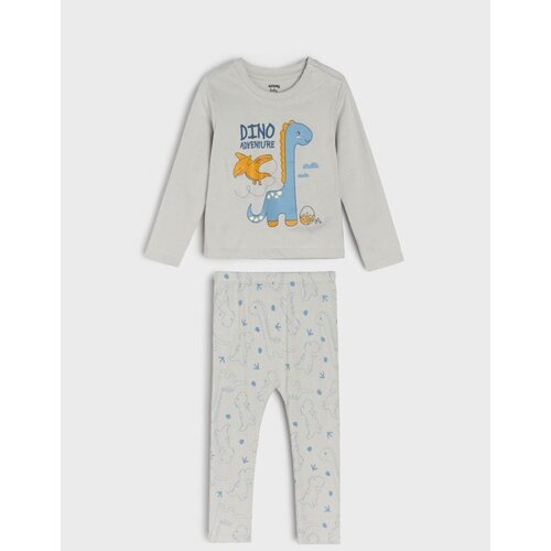 Sinsay Pamukna dvodijelna pidžama s printom Cijene