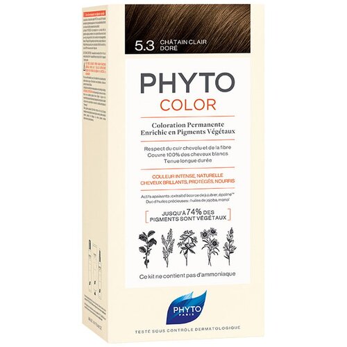  Color barva za lase brez amoniaka odtenek 5.3 Light Golden Brown Cene