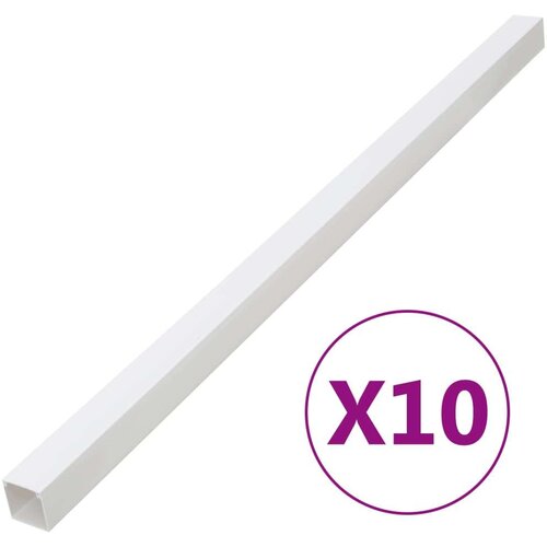 vidaXL Kabelska cev 150x50 mm 10 m PVC Cene