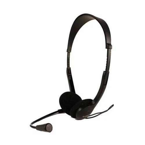 S Box Slušalke + mikrofon HS-201 črne HS-201
