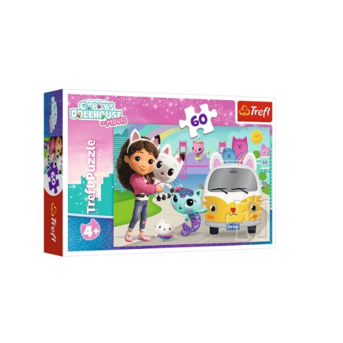 TREF LINE Puzzle 60 delova &ndash; Gabby’s dollhouse Cene