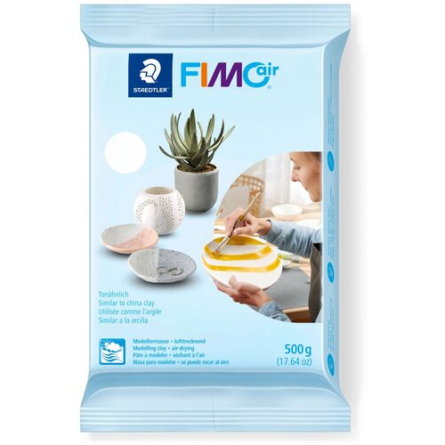Staedtler modelirna masa fimoair basic 500g bela Slike
