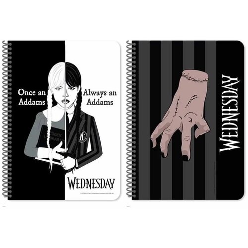 Luna Wednesday bilježnica sa spiralom, A/5, 60 stranica, dvije varijante, 1 komad Cijene