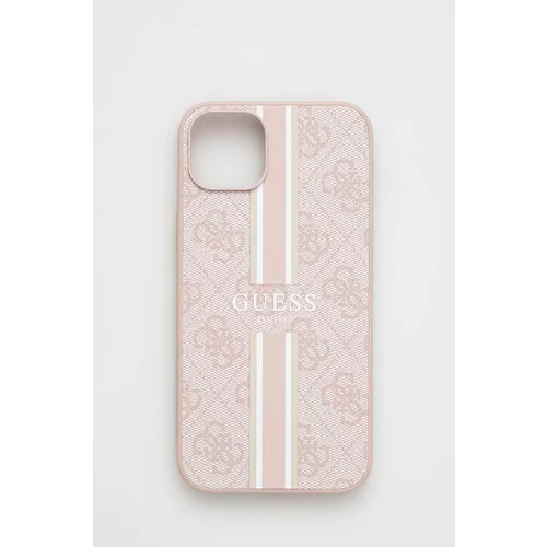 Guess Etui za telefon iPhone 14 Plus 6,7" roza barva